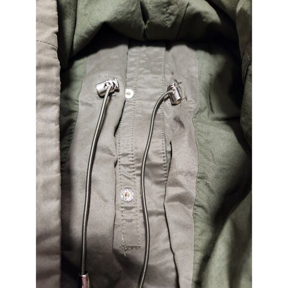 H&M Army Green Drawstring Waist Jacket - Size 12 - Picture 10 of 10